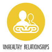 Unhealthy relationships logo