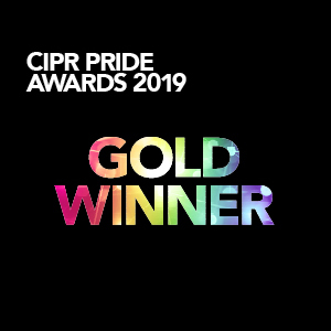 CIPR PRide 2019 Gold Winner logo