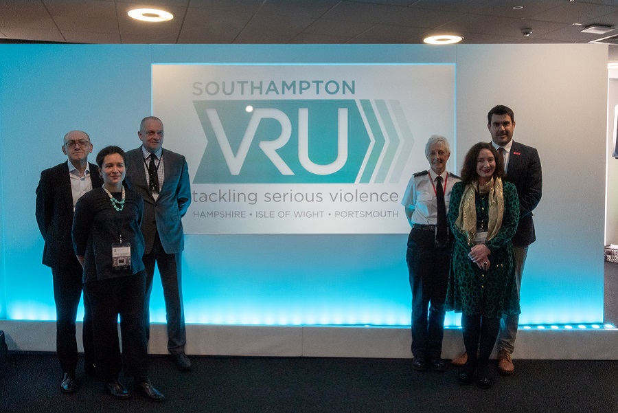 Speakers at the Southampton Violence Reduction Unit event