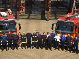 Hightown Police & Fire teams