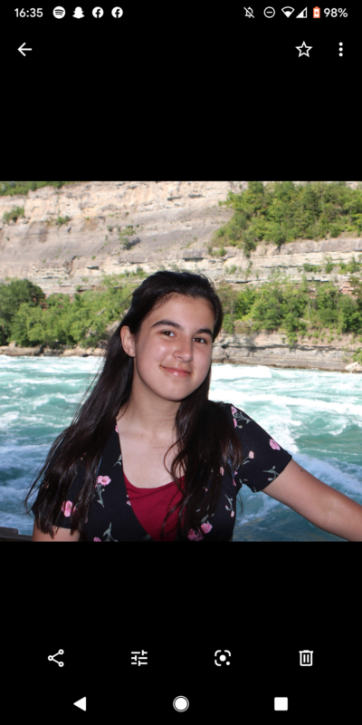 Photo of youth commission member Sarah