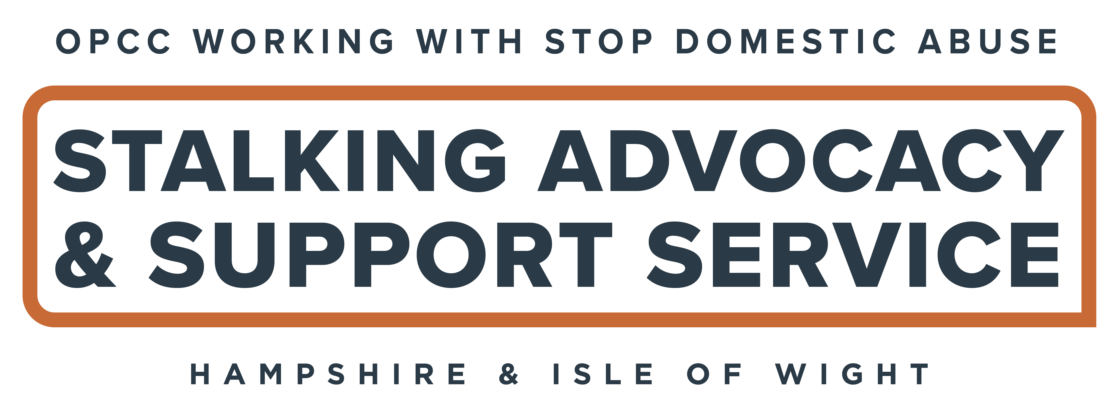 The Stalking advocacy and support service logo.