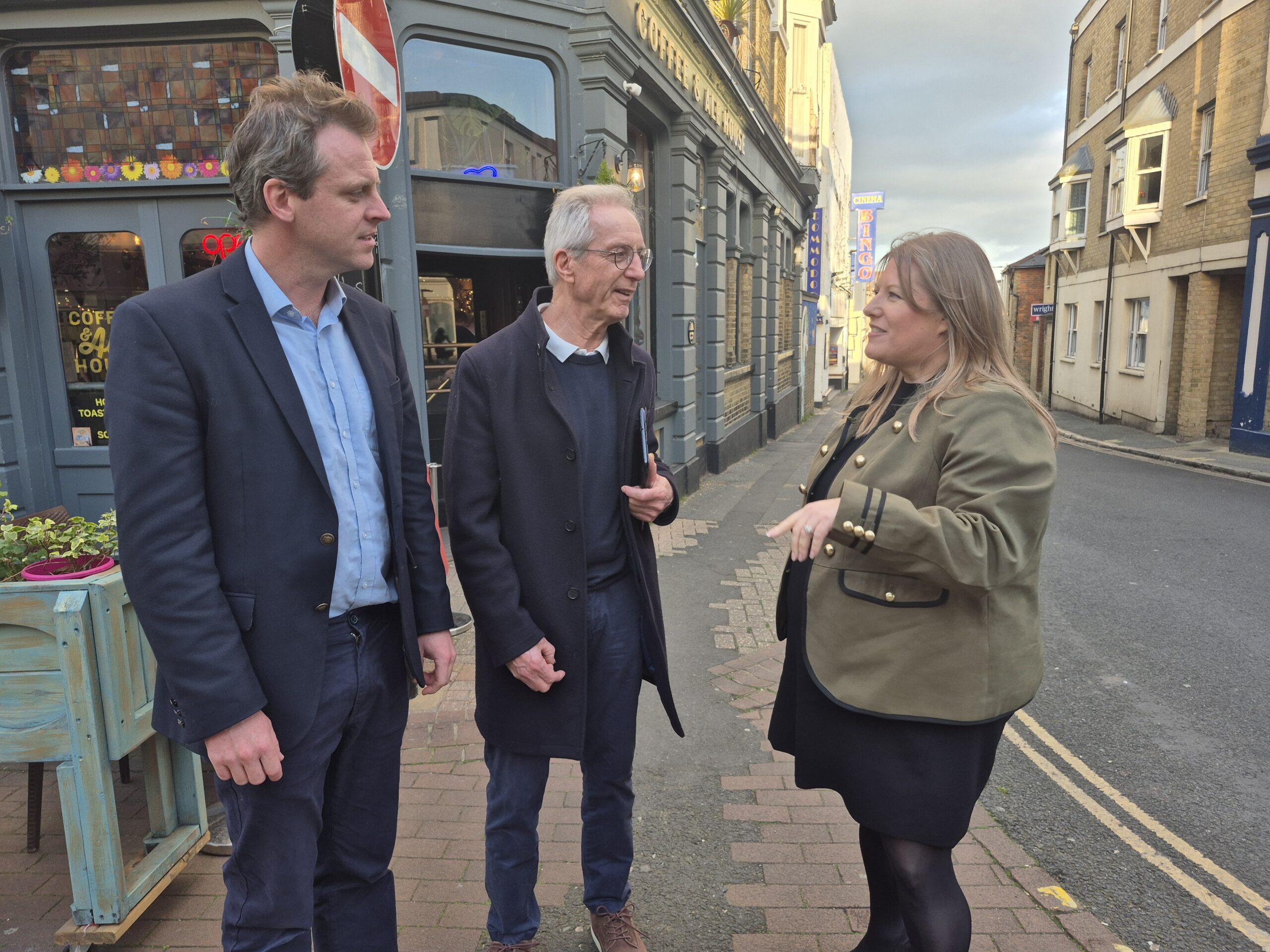 Joe Robertson MP & PCC Donna Jones